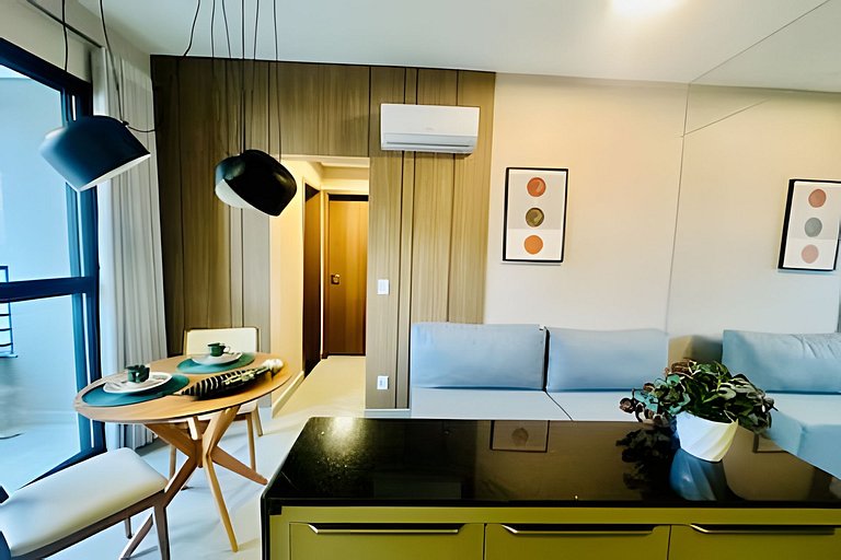 Studio Luxy - A 2 minutos do Center Shopping.