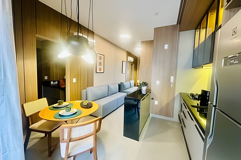 Studio Luxy - A 2 minutos do Center Shopping.
