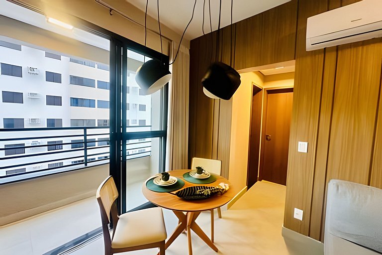 Studio Luxy - A 2 minutos do Center Shopping.