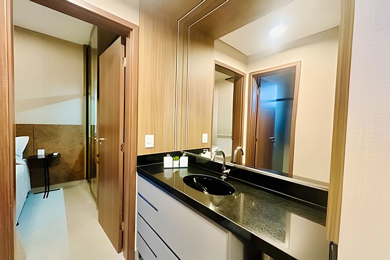 Studio Luxy - A 2 minutos do Center Shopping.