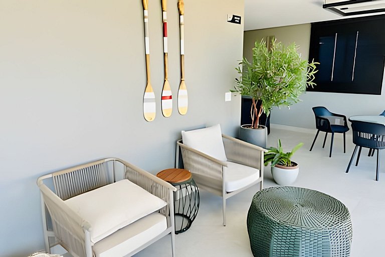 Studio Luxy - A 2 minutos do Center Shopping.