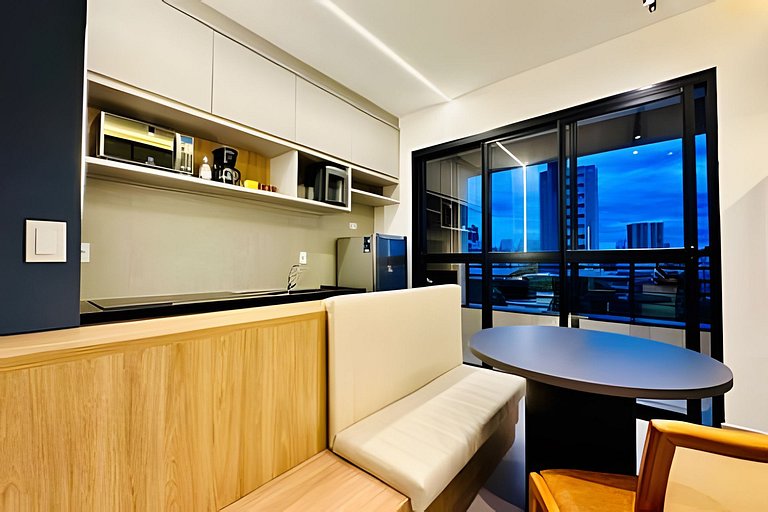 Loft Sunset | A poucos metros do Center Shopping.