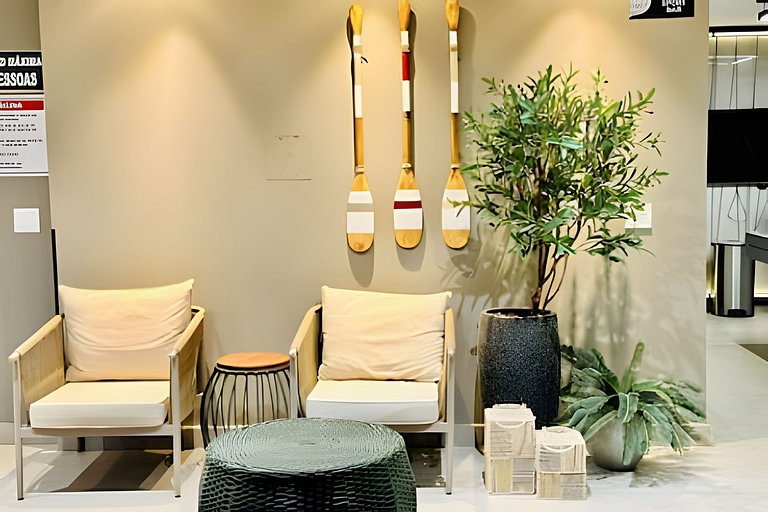 Loft Sunset | A poucos metros do Center Shopping.